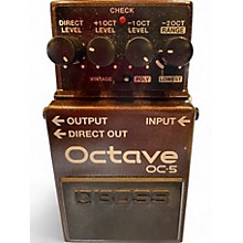 Used BOSS OC5 OCTAVE Effect Pedal
