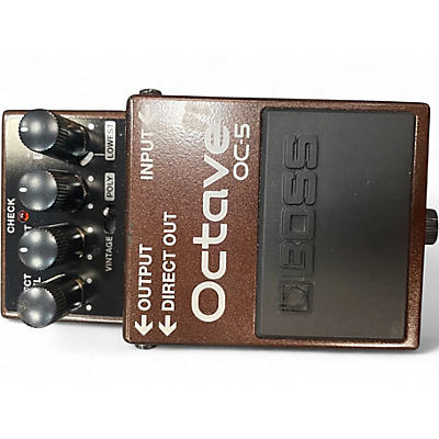 Used BOSS OC5 OCTAVE Effect Pedal