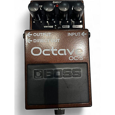 Used BOSS OC5 OCTAVE Effect Pedal