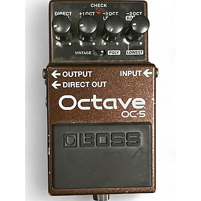 BOSS Used BOSS OC5 Octave Effect Pedal