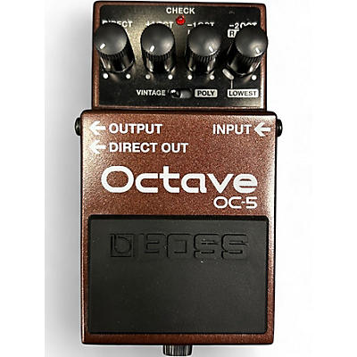 Used BOSS OC5 Octave Effect Pedal