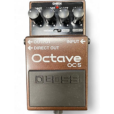 Used BOSS OC5 Octave Effect Pedal