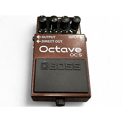 Used BOSS OC5 Octave Effect Pedal