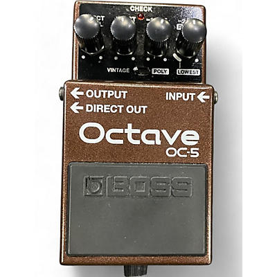 BOSS Used BOSS OC5 Octaver Effect Pedal