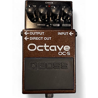 Used BOSS OCTAVE C5 Pedal
