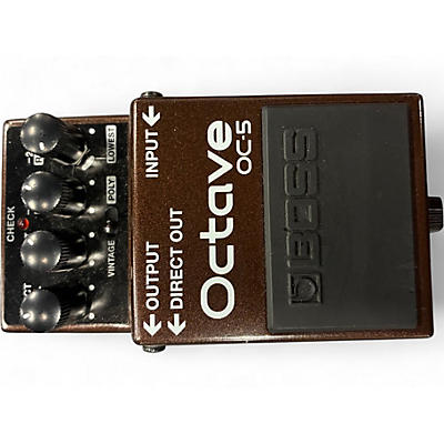 Used BOSS OCTAVE OC-5 Effect Pedal