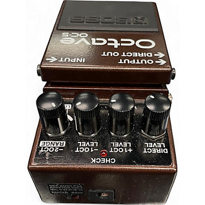Used BOSS OCTAVE OC-5 Effect Pedal