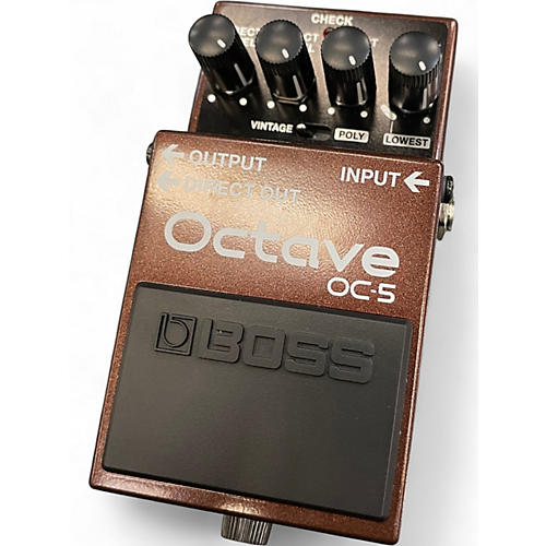 Used BOSS OCTAVE OC5 Pedal