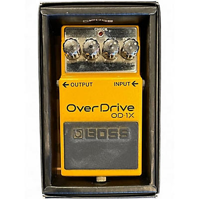 Used BOSS OD1X Overdrive Effect Pedal