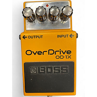 Used BOSS OD1X Overdrive Effect Pedal