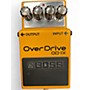 Used BOSS OD1X Overdrive Effect Pedal