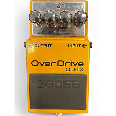 Used BOSS OD1X Overdrive Effect Pedal
