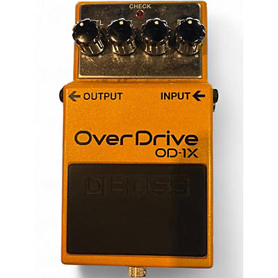 Used BOSS OD1X Overdrive Effect Pedal