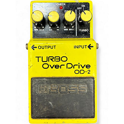 Used BOSS OD2 Turbo Overdrive Effect Pedal