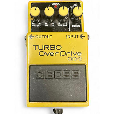 Used BOSS OD2 Turbo Overdrive Effect Pedal