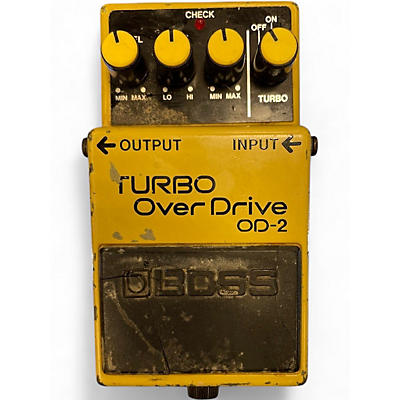 Used BOSS OD2 Turbo Overdrive Effect Pedal