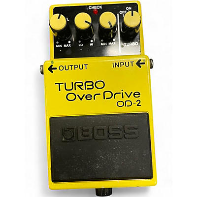 Used BOSS OD2 Turbo Overdrive Effect Pedal