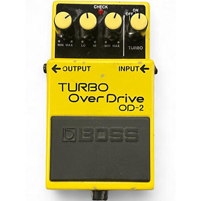 Used BOSS OD2 Turbo Overdrive Effect Pedal