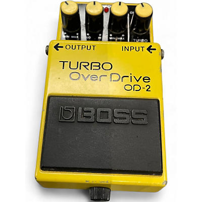 Used BOSS OD2 Turbo Overdrive Effect Pedal