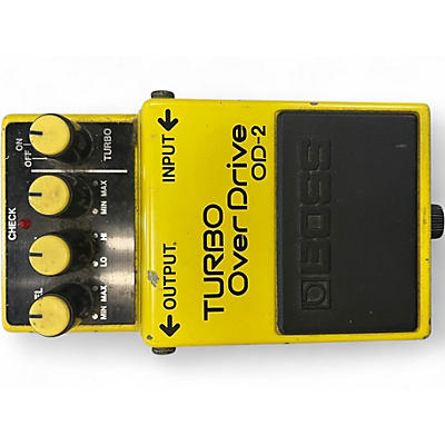 Used BOSS OD2 Turbo Overdrive Effect Pedal