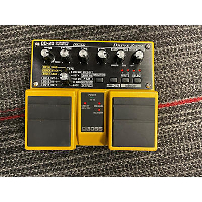 BOSS Used BOSS OD20 Overdrive Distortion Effect Pedal