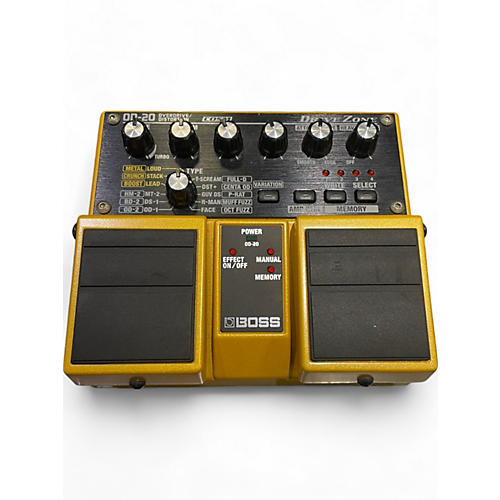 Used BOSS OD20 Overdrive Distortion Effect Pedal