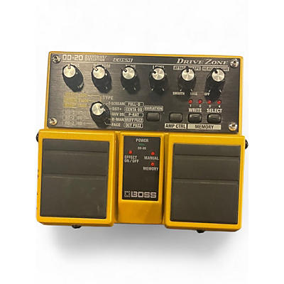 Used BOSS OD20 Overdrive Distortion Effect Pedal