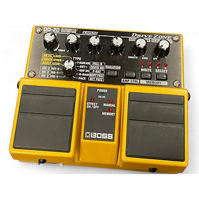 Used BOSS OD20 Overdrive Distortion Effect Pedal