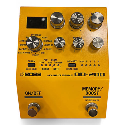 Used BOSS OD200 Effect Pedal