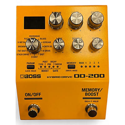 Used BOSS OD200 Effect Pedal