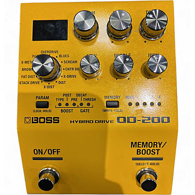 Used BOSS OD200 Effect Pedal