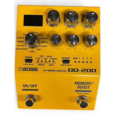 Used BOSS OD200 Effect Pedal
