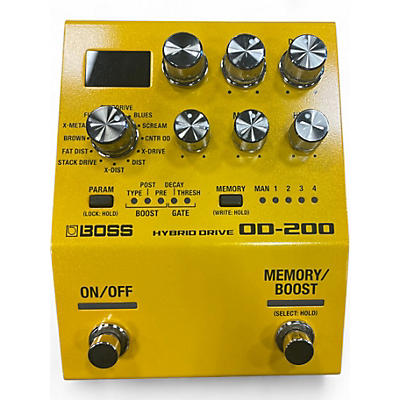Used BOSS OD200 Effect Pedal