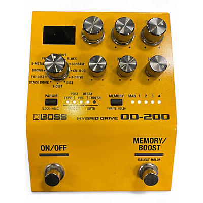 Used BOSS OD200 Effect Pedal