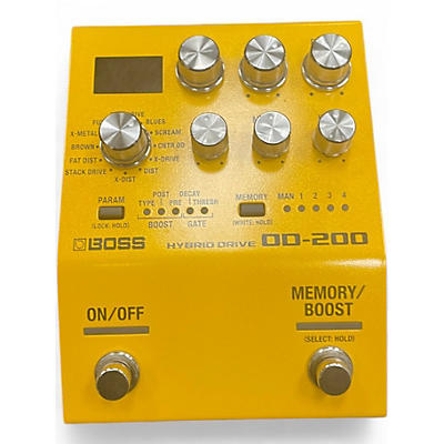 Used BOSS OD200 Hybrid Drive Effect Pedal