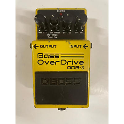 BOSS Used BOSS ODB3 Bass Overdrive Bass Effect Pedal