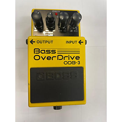 BOSS Used BOSS ODB3 Bass Overdrive Bass Effect Pedal