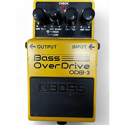 BOSS Used BOSS ODB3 Bass Overdrive Bass Effect Pedal