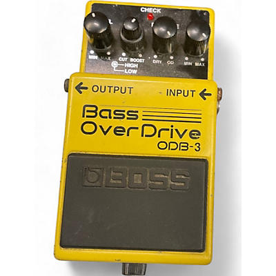 BOSS Used BOSS ODB3 Bass Overdrive Bass Effect Pedal