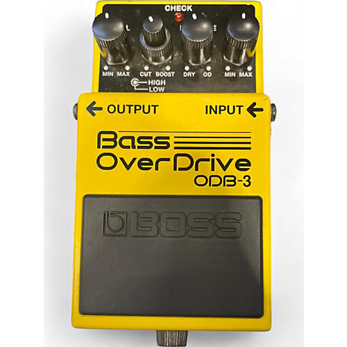 Used BOSS ODB3 Bass Overdrive Bass Effect Pedal