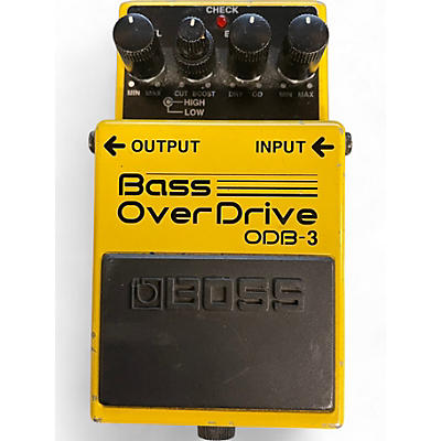 BOSS Used BOSS ODB3 Bass Overdrive Bass Effect Pedal