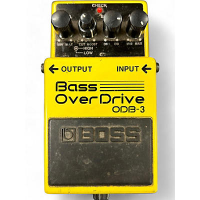 BOSS Used BOSS ODB3 Bass Overdrive Bass Effect Pedal