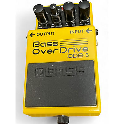 Used BOSS ODB3 Bass Overdrive Bass Effect Pedal