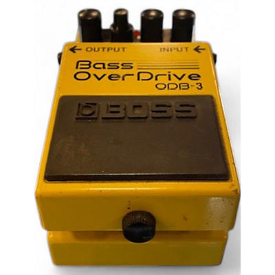 Used BOSS ODB3 Bass Overdrive Bass Effect Pedal