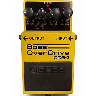 Used BOSS ODB3 Bass Overdrive Bass Effect Pedal