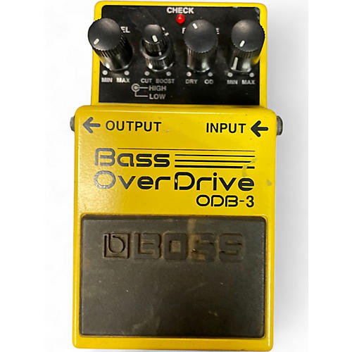Used BOSS ODB3 Bass Overdrive Bass Effect Pedal
