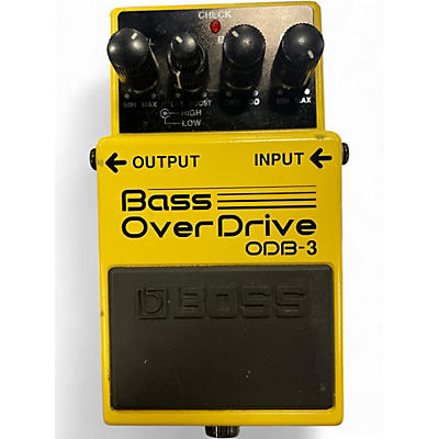 Used BOSS ODB3 Bass Overdrive Bass Effect Pedal