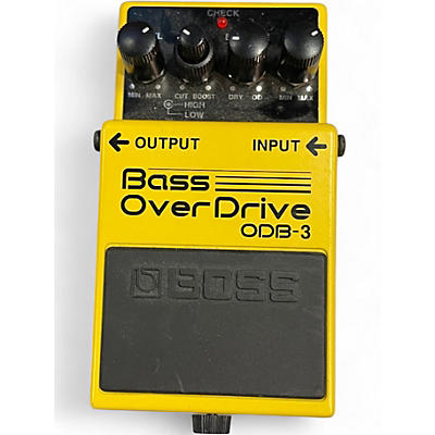 Used BOSS ODB3 Bass Overdrive Bass Effect Pedal