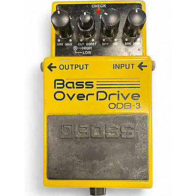 Used BOSS ODB3 Bass Overdrive Bass Effect Pedal