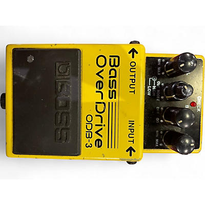 Used BOSS ODB3 Bass Overdrive Bass Effect Pedal